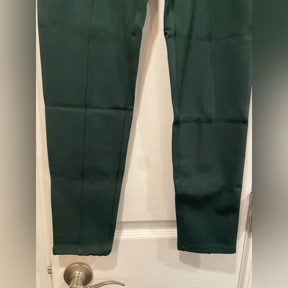 NWT Old Navy Size M Forrest Green Stevie Skinny Leggings Front Seam Stretch - Picture 5 of 10